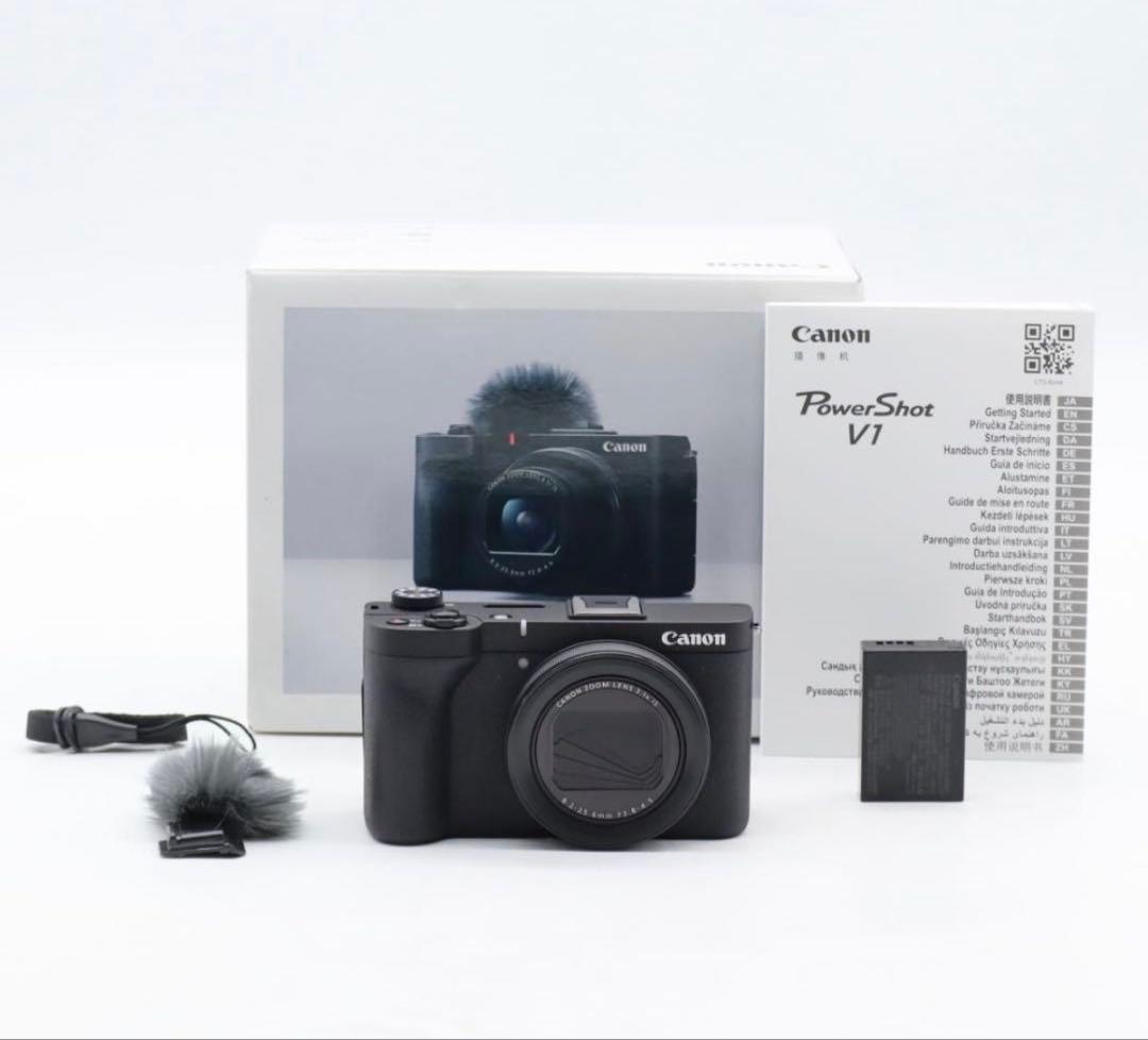 【海外仕様機】Canon Vlogカメラ PowerShot V1