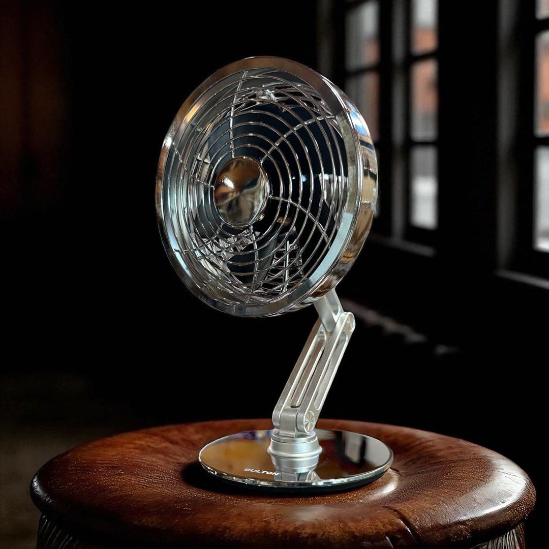デスク扇風機　SWING ARM DESK FAN CROME 送料無料