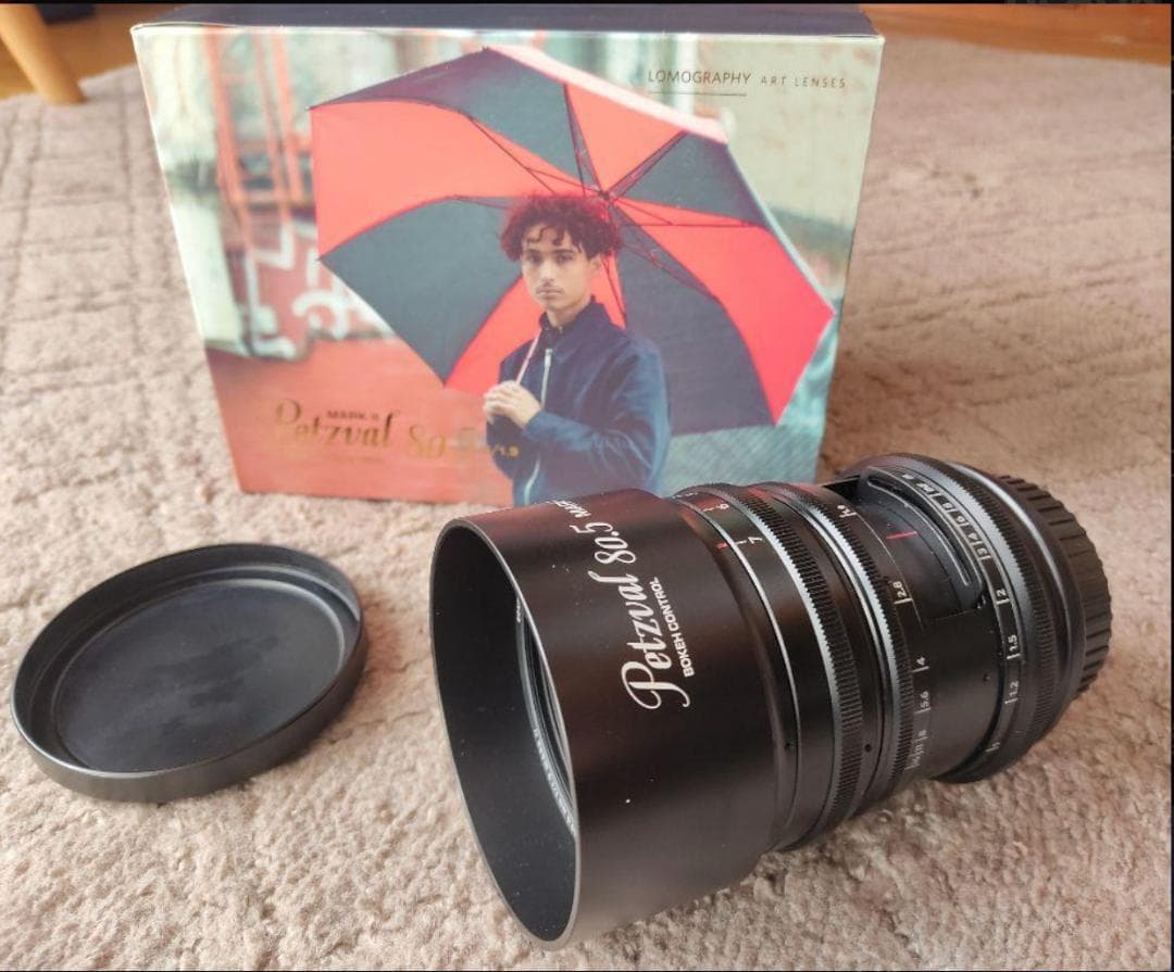 Petzval 80.5 mm f/1.9 MKII canon EFマウント