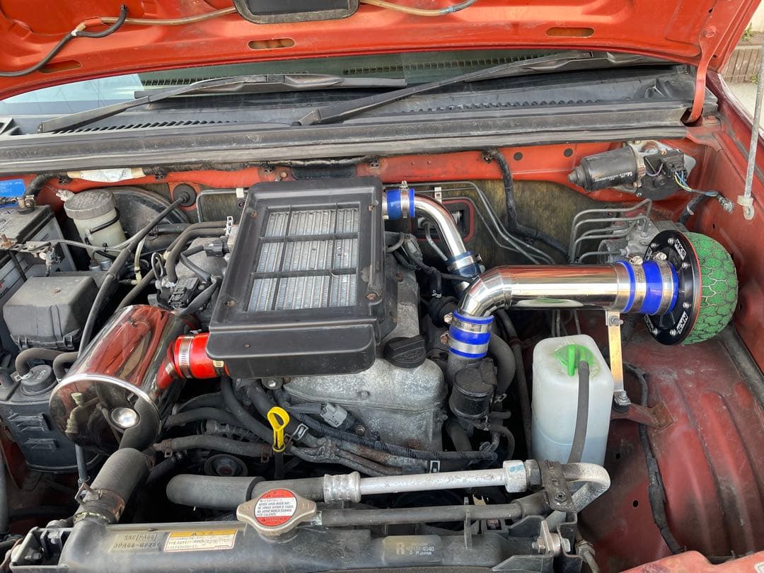 JB23ジムニーパワーフロー他吸気系