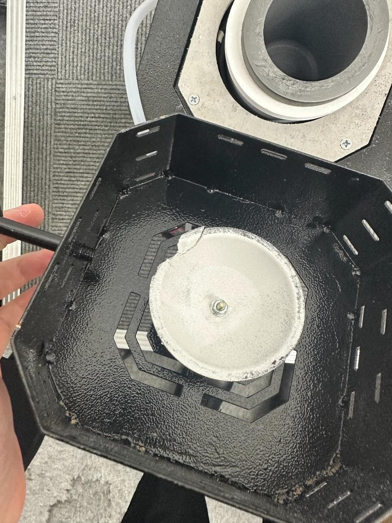 誘導溶解炉　電気溶解炉　金属　卓上　水冷　インゴット