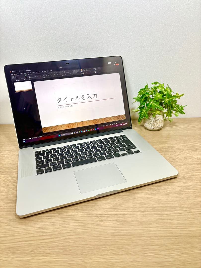 最上位3K！Office2024 MacBook Pro15 Windows11