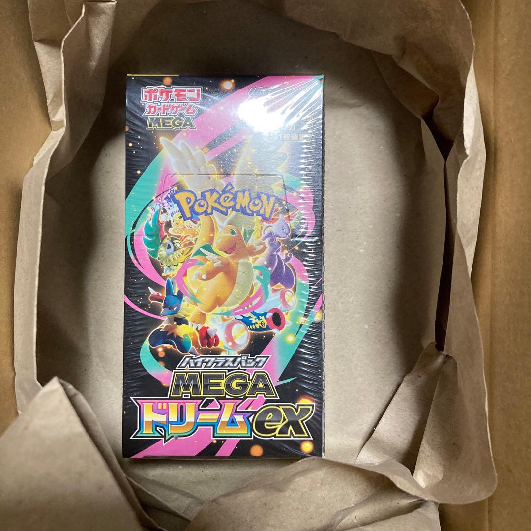 ポケモンカードゲーム MEGA ドリームEX 新品未開封　シュリンク　BOX