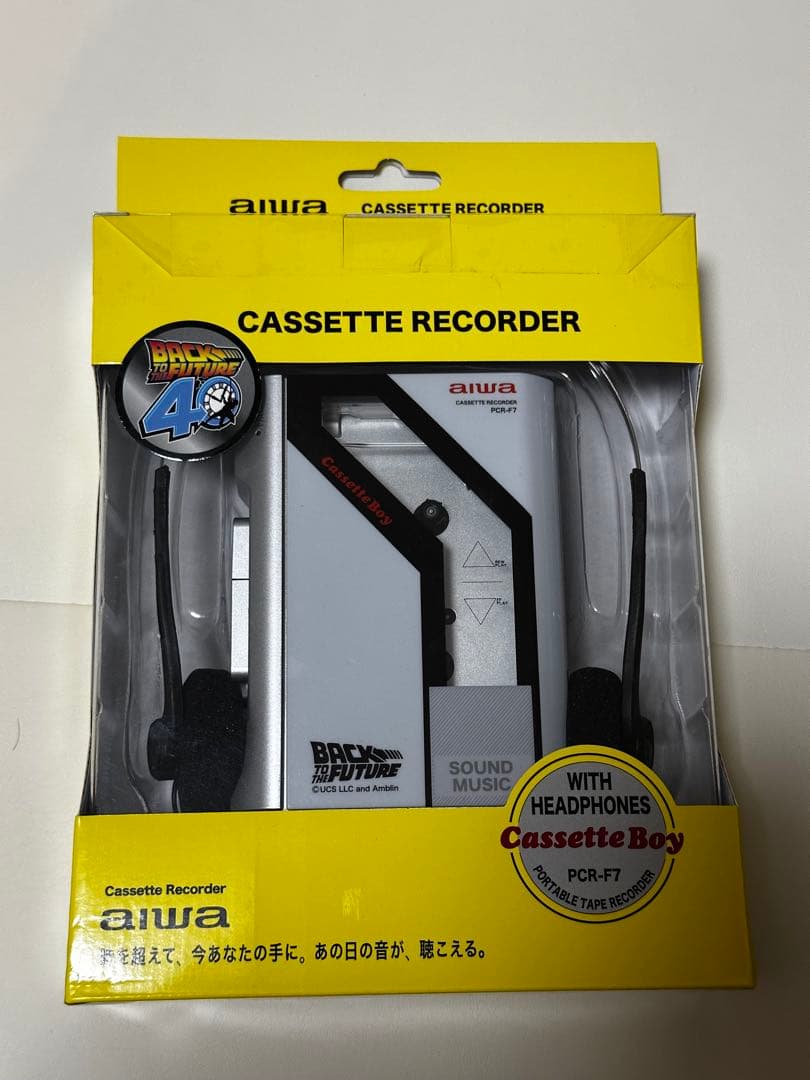 バックトゥザフューチャー　CASSETTE RECORDER　ドンキ