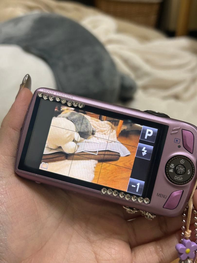 Canon IXY 930is デジタルカメラ パープル サンリオケース付き