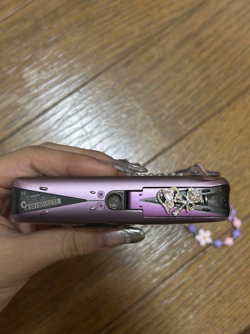 Canon IXY 930is デジタルカメラ パープル サンリオケース付き