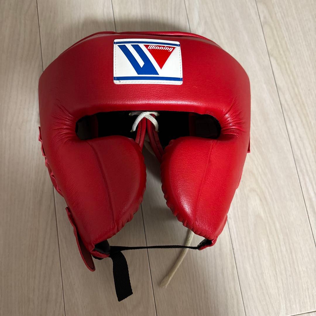 Winning ヘッドギア レッド