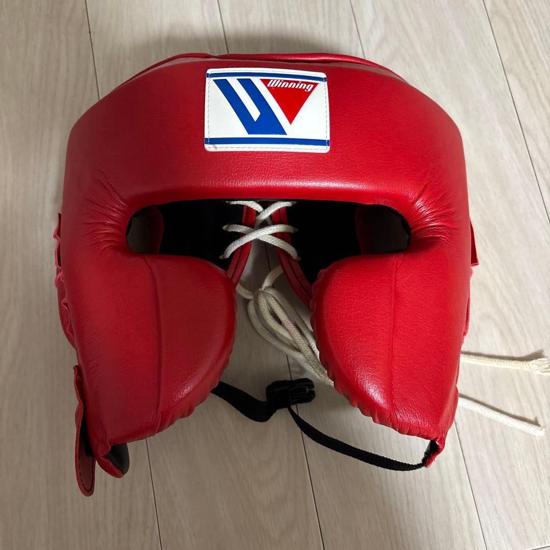 Winning ヘッドギア レッド