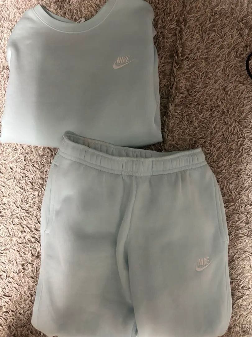Nike ライトブルー スウェットセット