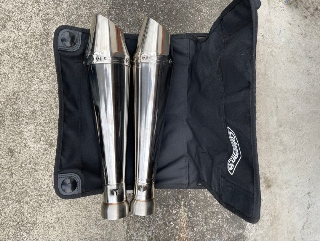 ステンレス ダブルテールマフラー