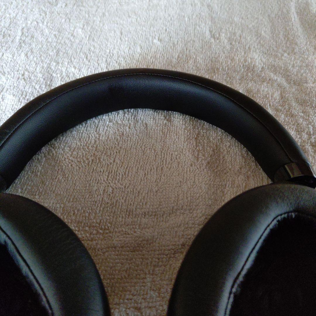 美品 SONY MDR-1AM2ブラック ヘッドパッドカバー付き