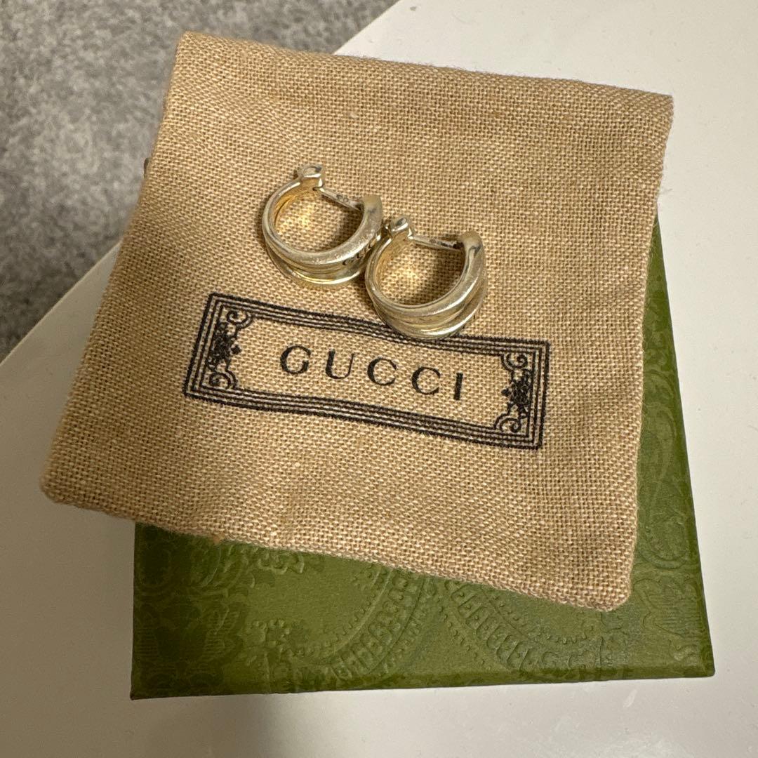 GUCCI フープピアス Ag925