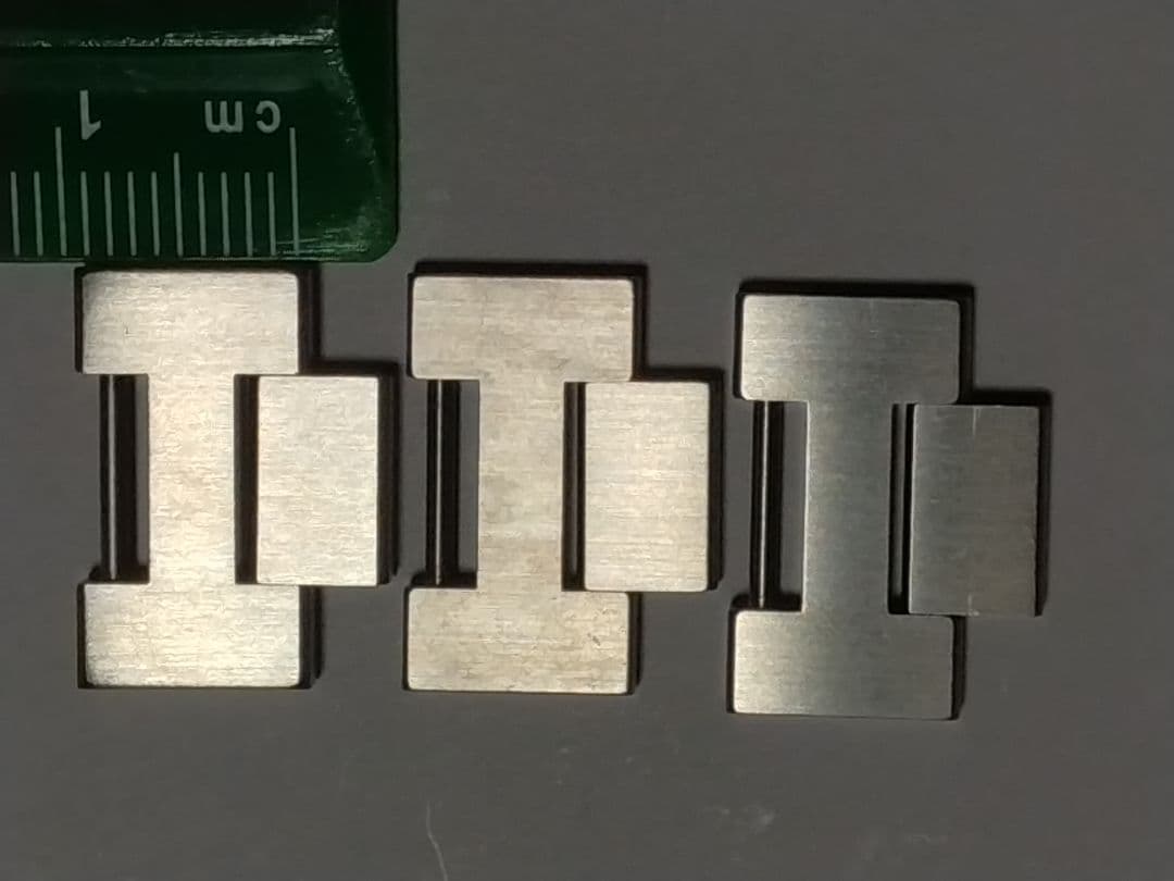 カルティエ　パシャC　ステンレス　コマ 3個セット　新品未使用品