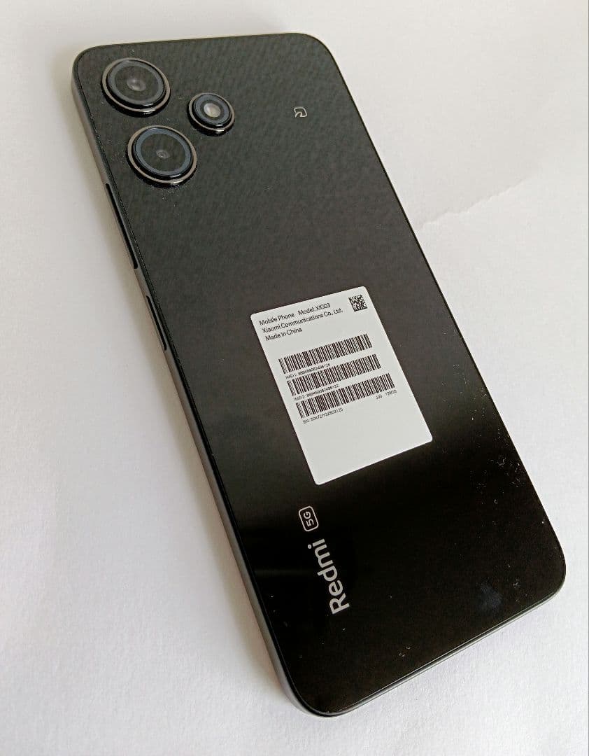 Redmi 12 5G ブラック 128GB 中古美品