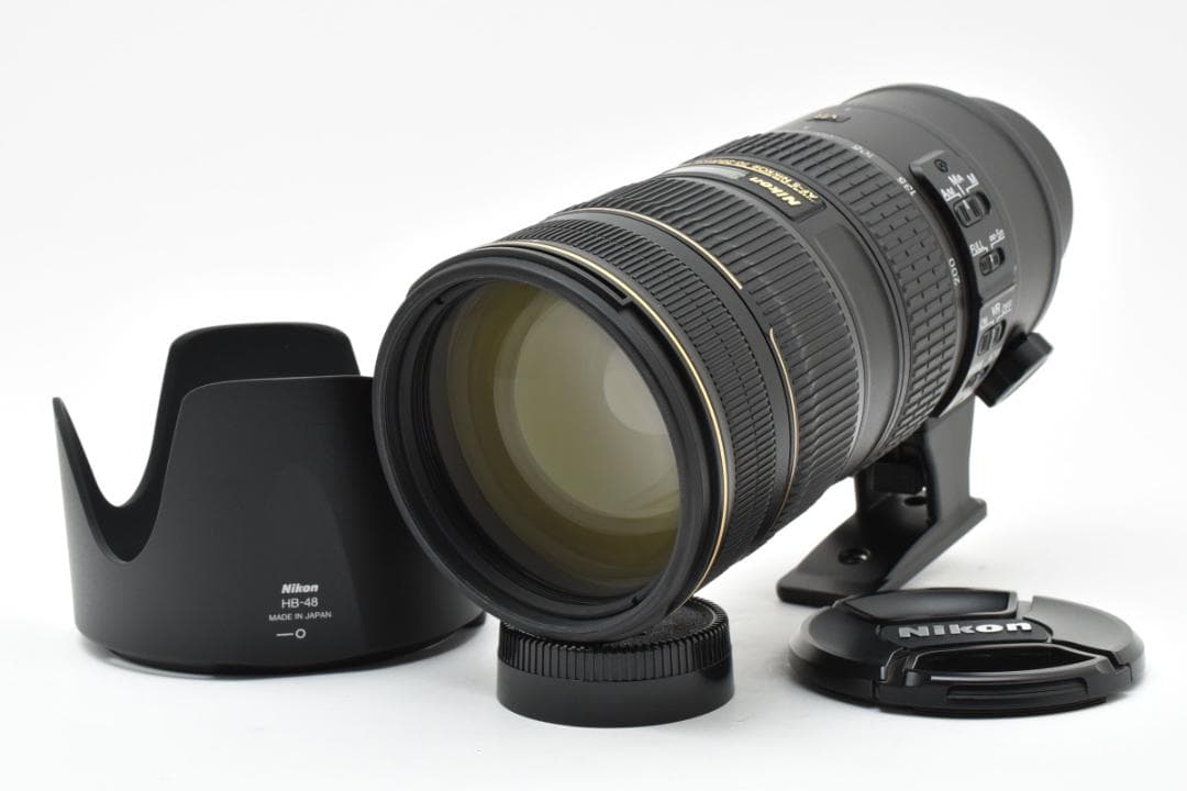 Nikon AF-S 70-200mm F2.8G II ED VR Nレンズ