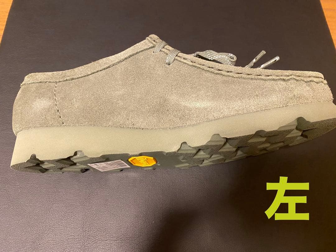 靴 CLARKS Wallabee.GTX Khaki/Green Suede