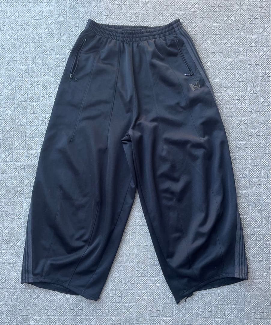 即日発送⭕️needles H.D ニードルスヒザデルパンツ ブラック　グレー　s