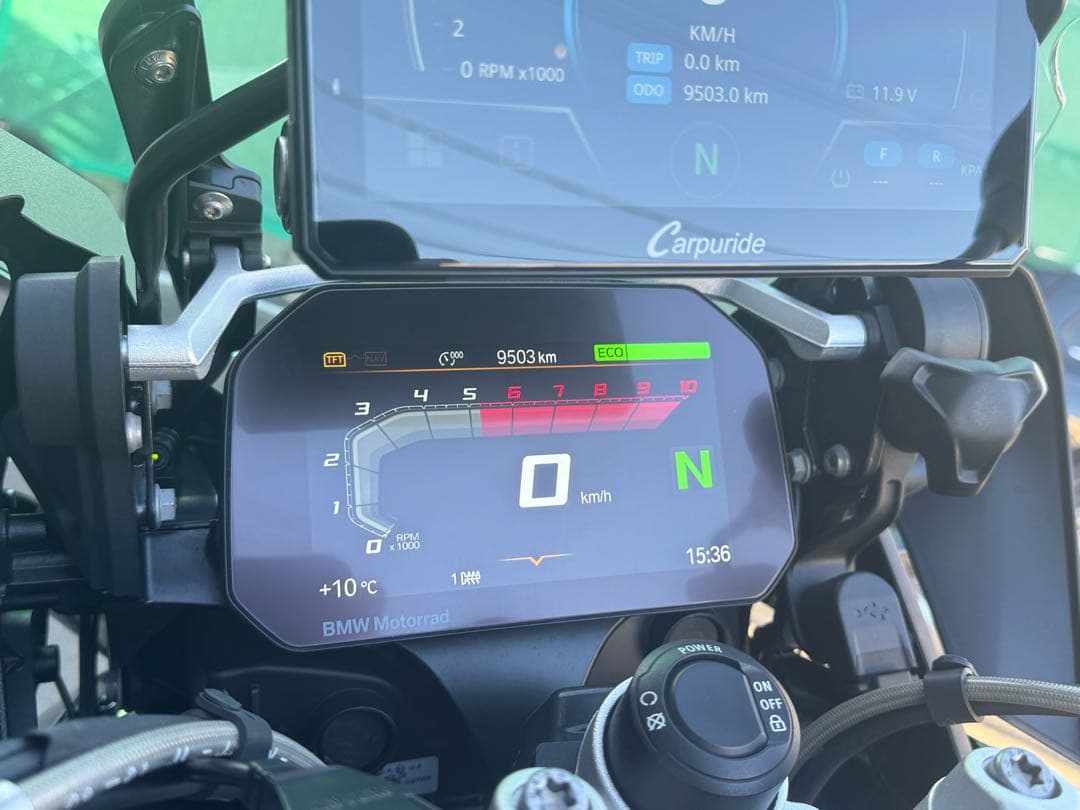 Carpuride 702pro-bs bmw バイク用 スマートモニター