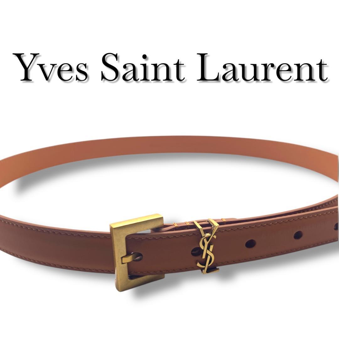 美品★YSL イヴサンローラン　ベルト80-88ｃｍ