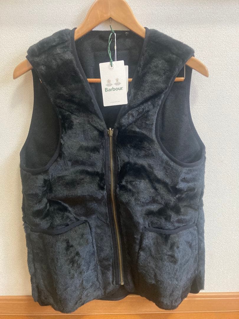 【新品未使用】Barbour バブアー　38 ファー ライナー ベスト