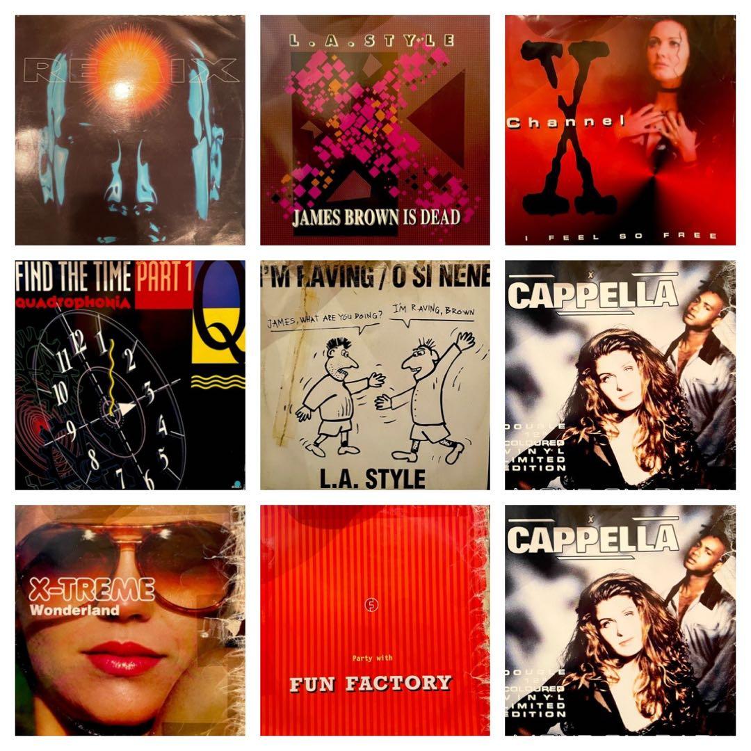 ジュリアナテクノ・テクパラ・ハードコア・などレコード 81枚セット