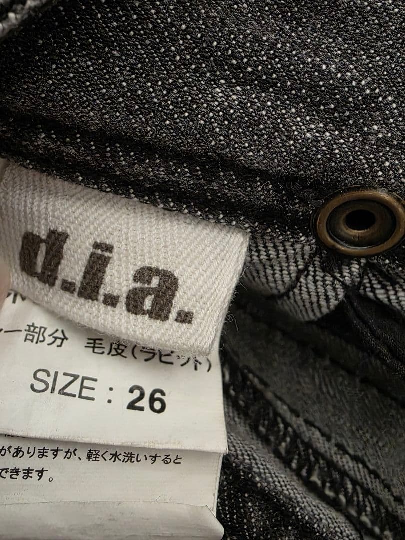 d.i.a. ファー付きショートパンツ サイズ26