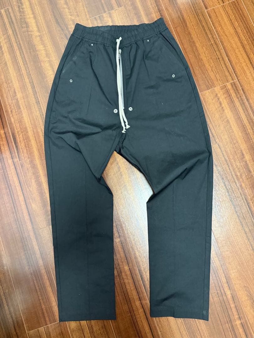美品 Rick Owens リックオウエンス BELA PANTS 黒 48