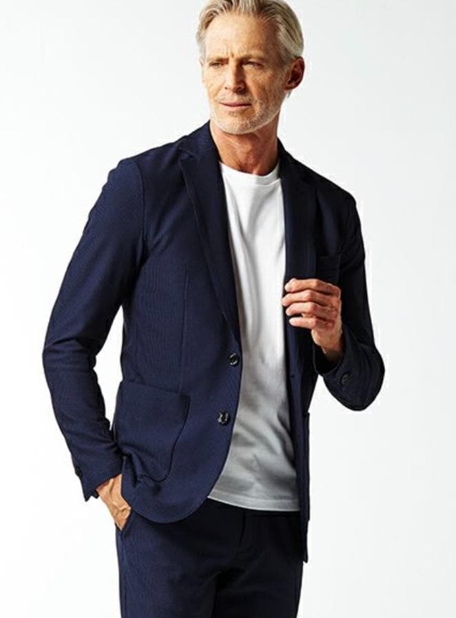 L【未使用】 AKM SWING イージー ジャケット 定価99000円