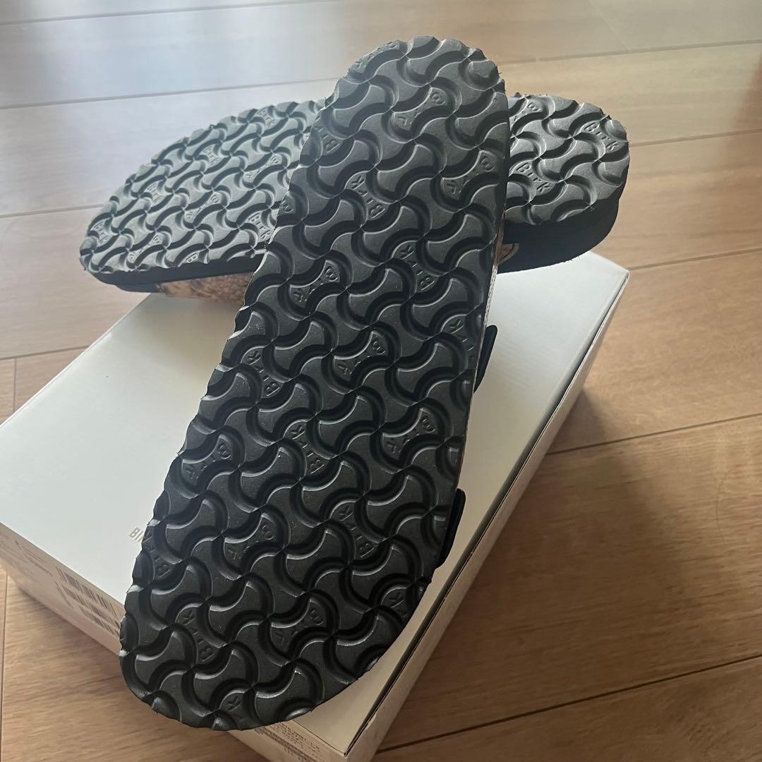 試着のみ Birkenstock 1774 アリゾナ パイソンベルトサンダル