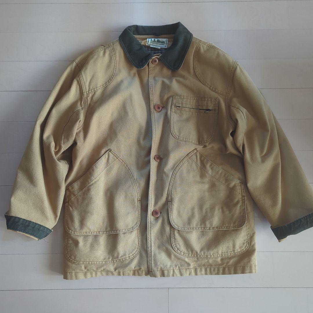 L.L.BEAN ダック生地ヴィンテージ ハンティングジャケット ライナー有