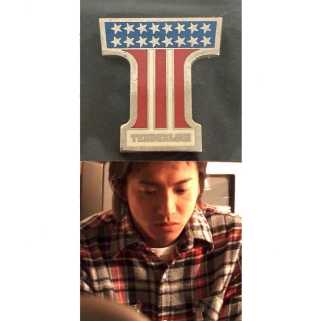 最終値下げ　キムタク着　テンダーロイン　ピンバッジ　プライド使用　激レア