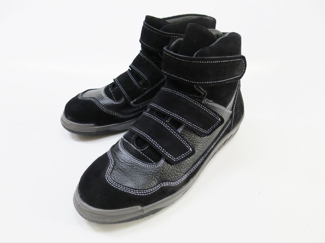 青木産業 安全靴 4900 KARASU 25.5 黒