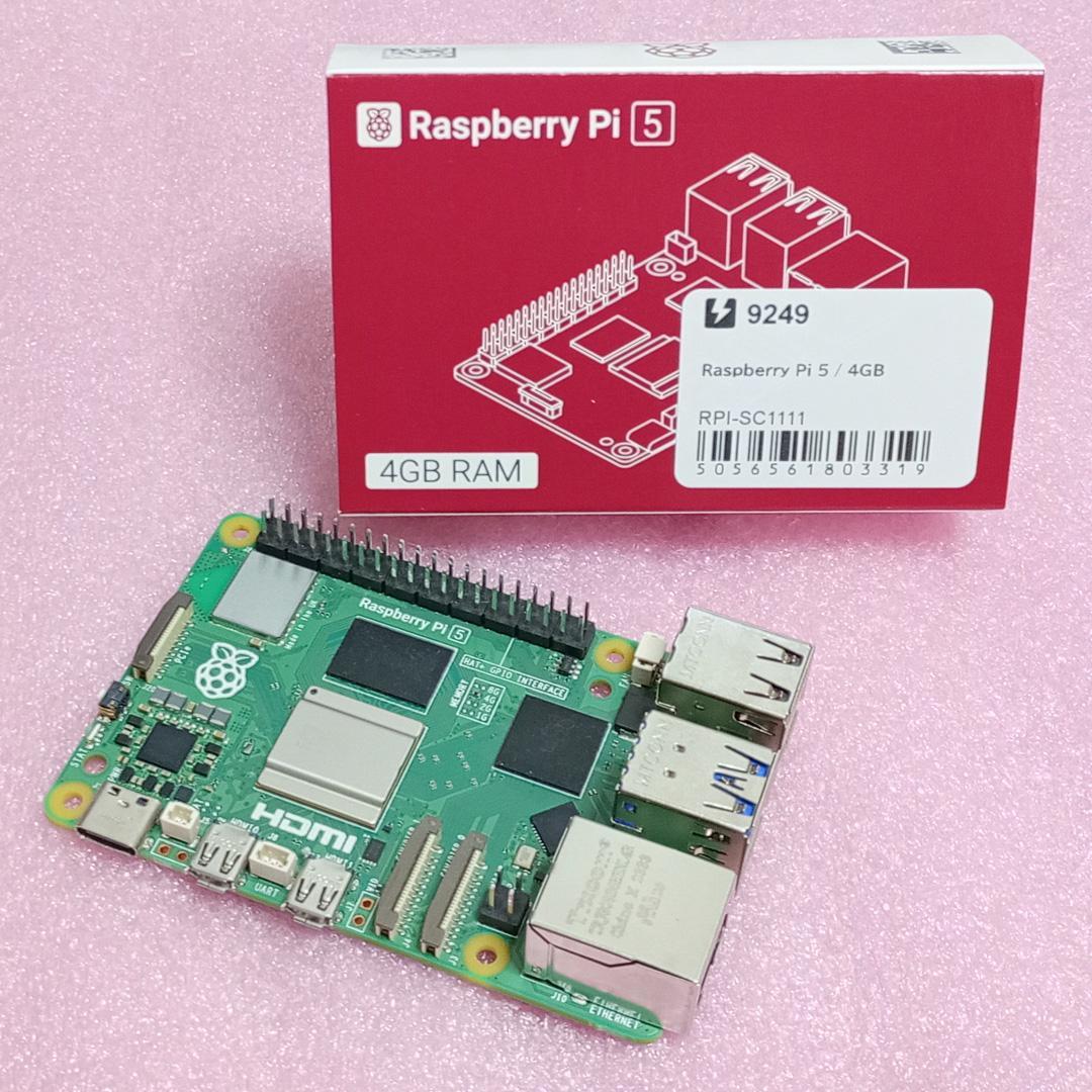 新品同様 Raspberry Pi 5 4GB RAM ラズベリーパイ本体