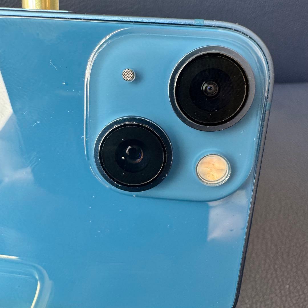 Apple iPhone 13 mini、ブルー、バッテリー最大容量100%
