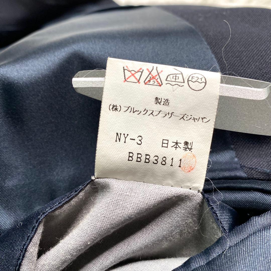 良品✨ブルックスブラザーズ テーラード 紺ブレ 金ボタン M 日本製 ウール