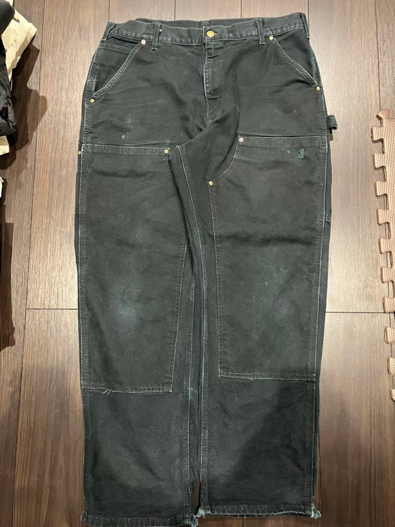 Carhartt ダブルニー　ブラック　MADE IN USA