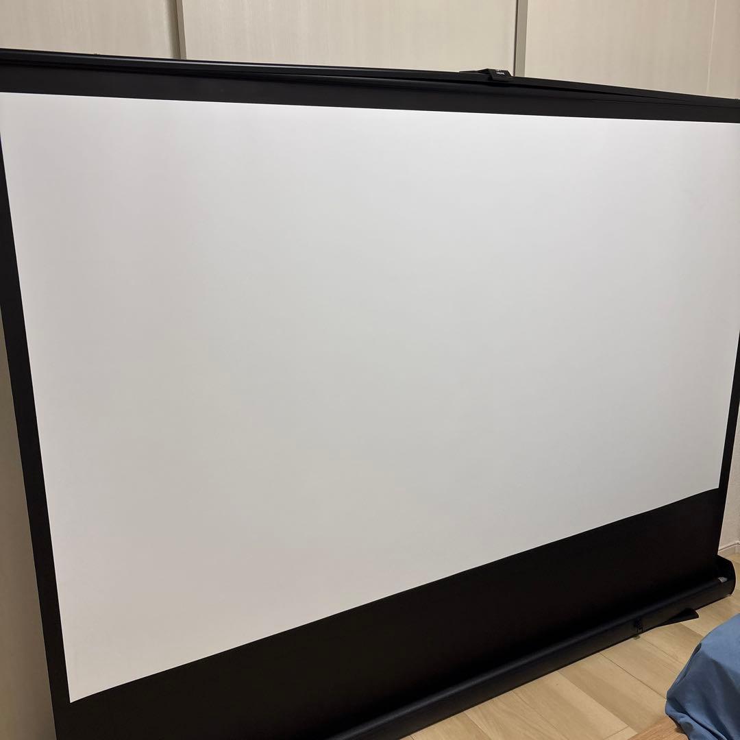 プロジェクタースクリーン 80インチ 16:9 自立型