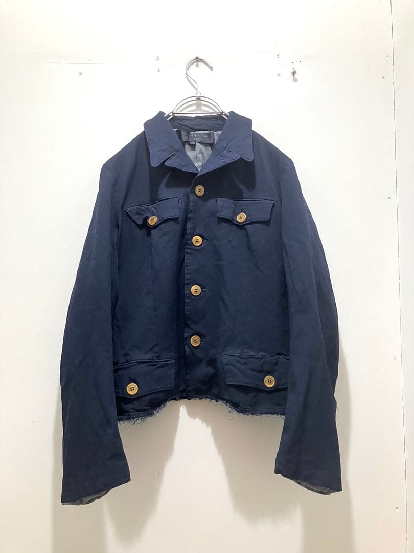 COMME des GARCONS コムコム　カットオフ　ジャケット