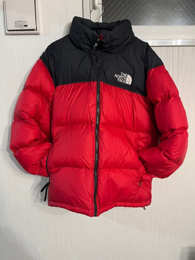 THE NORTH FACE ヌプシジャケット レッド