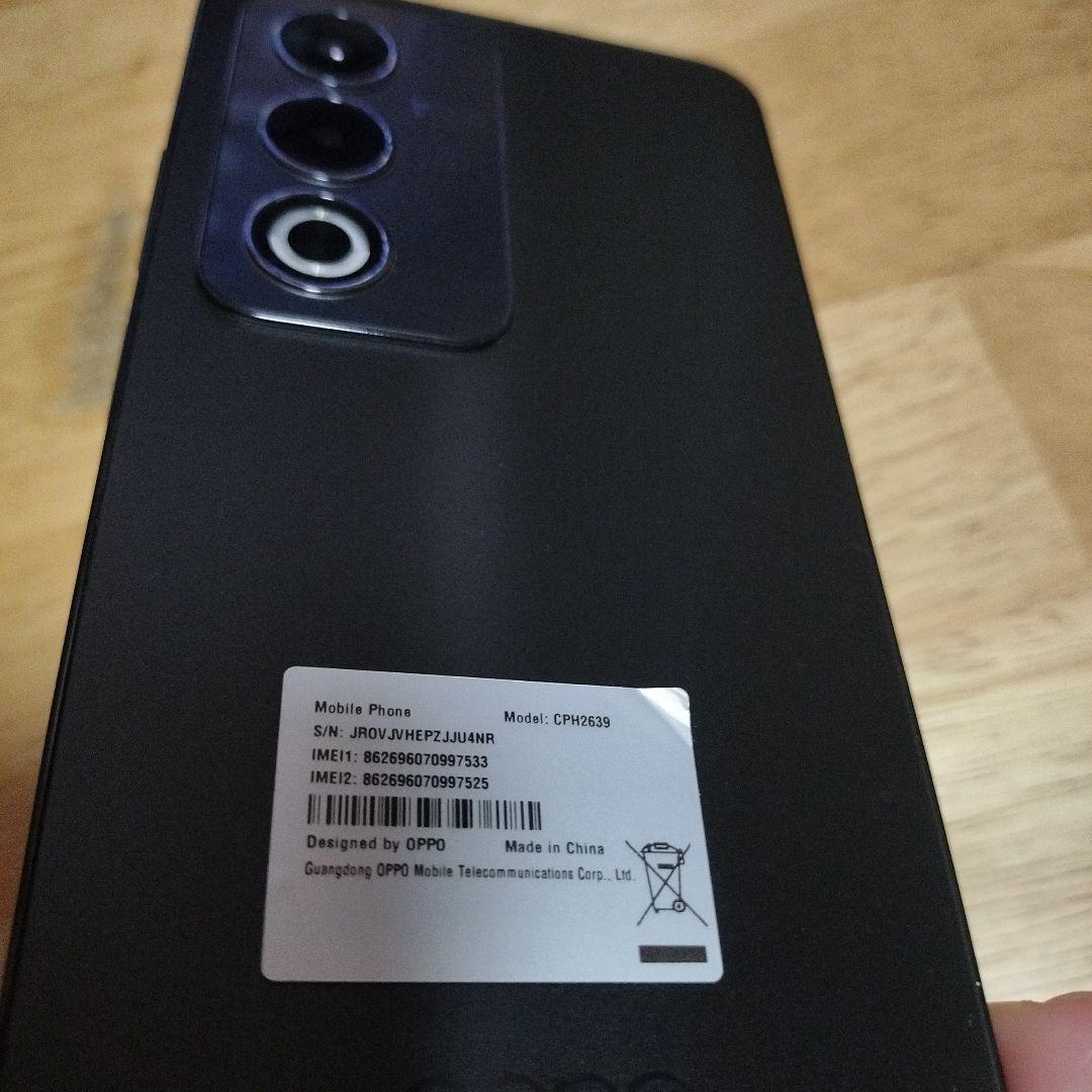 OPPO A3 5G SIMフリー　ブラック