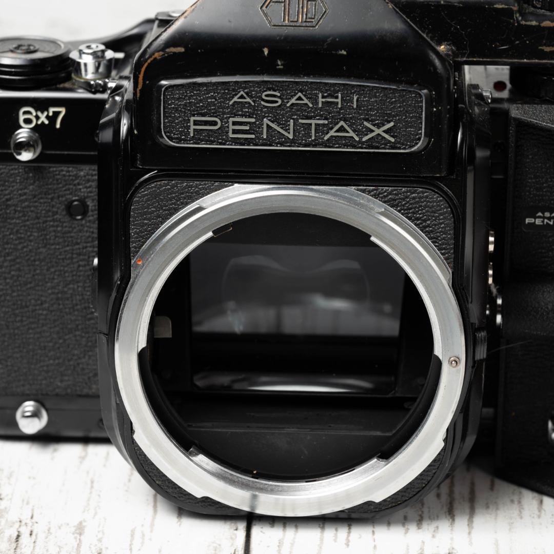 Pentax 67 グリップ付き