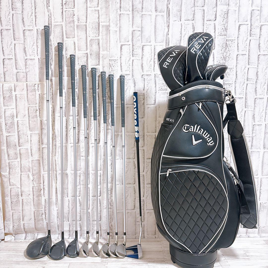 【最高級フルセット】　 Callaway REVA レディース ゴルフセット