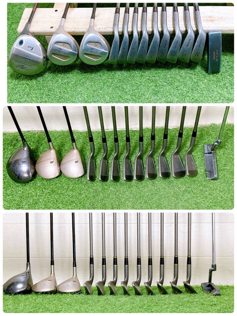 H7 ミズノ　初心者オススメ　ゴルフ　クラブセット　メンズ　13本