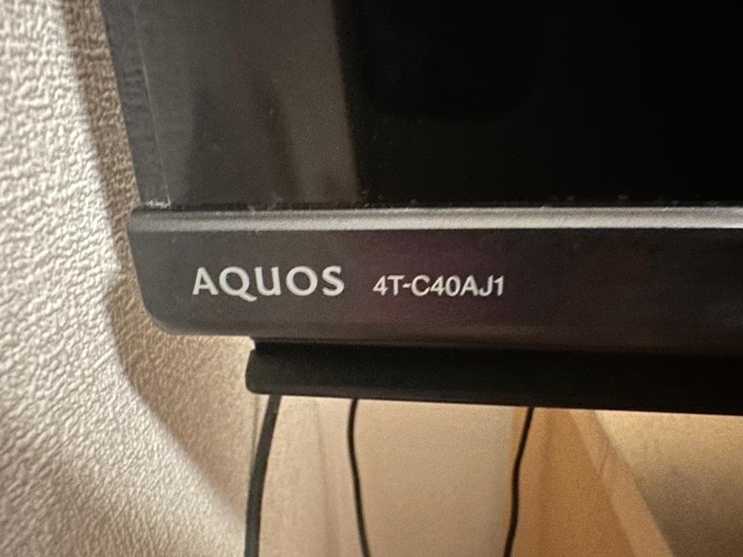 【美品】40V型 液晶テレビ SHARP AQUOS