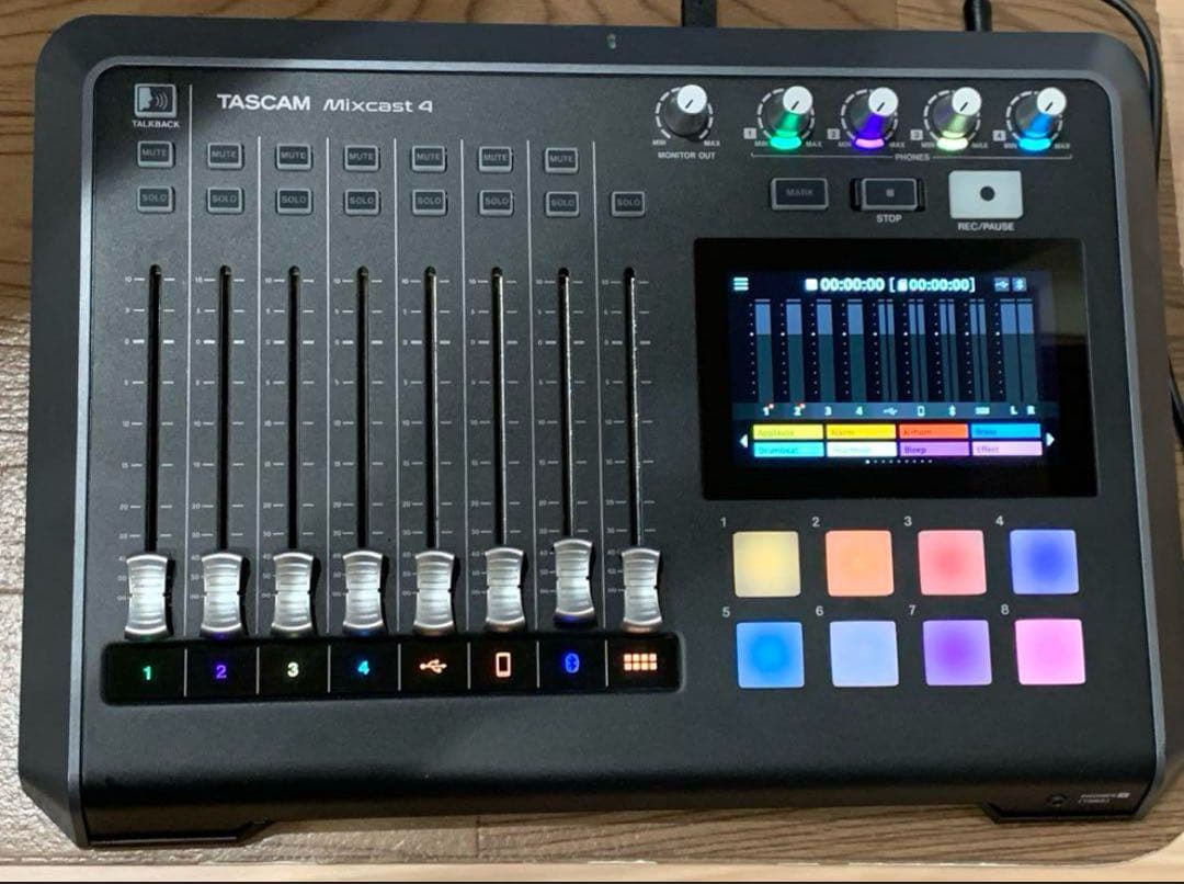 TASCAM Mixcast 4 ライブ配信ミキサー オーディオインターフェース