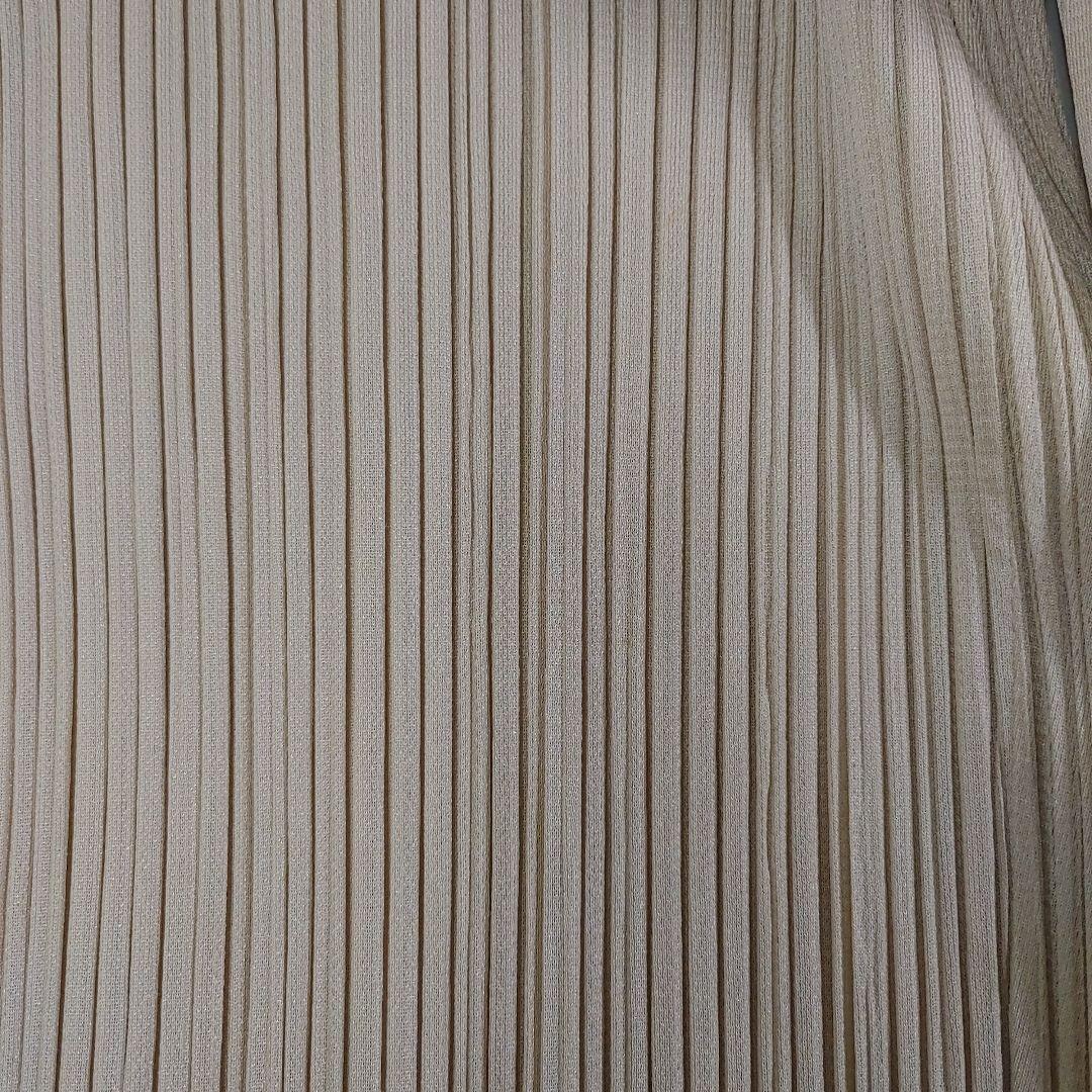 18　プリーツプリーズ　ベージュパンツ　サイズ1