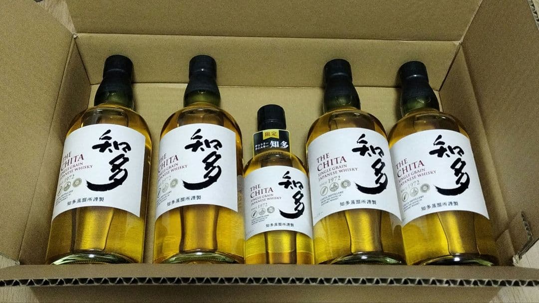 知多ウイスキー 5本セット (700ml×4本+350ml×1本)