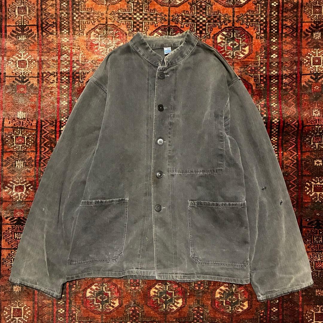 神フェード 70S HBT ユーロワーク ユーロヴィンテージ ブラック L相当