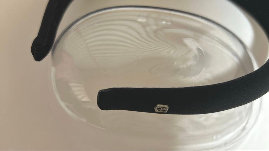 ALEXANDRE de PARIS ブラックヘアバンド