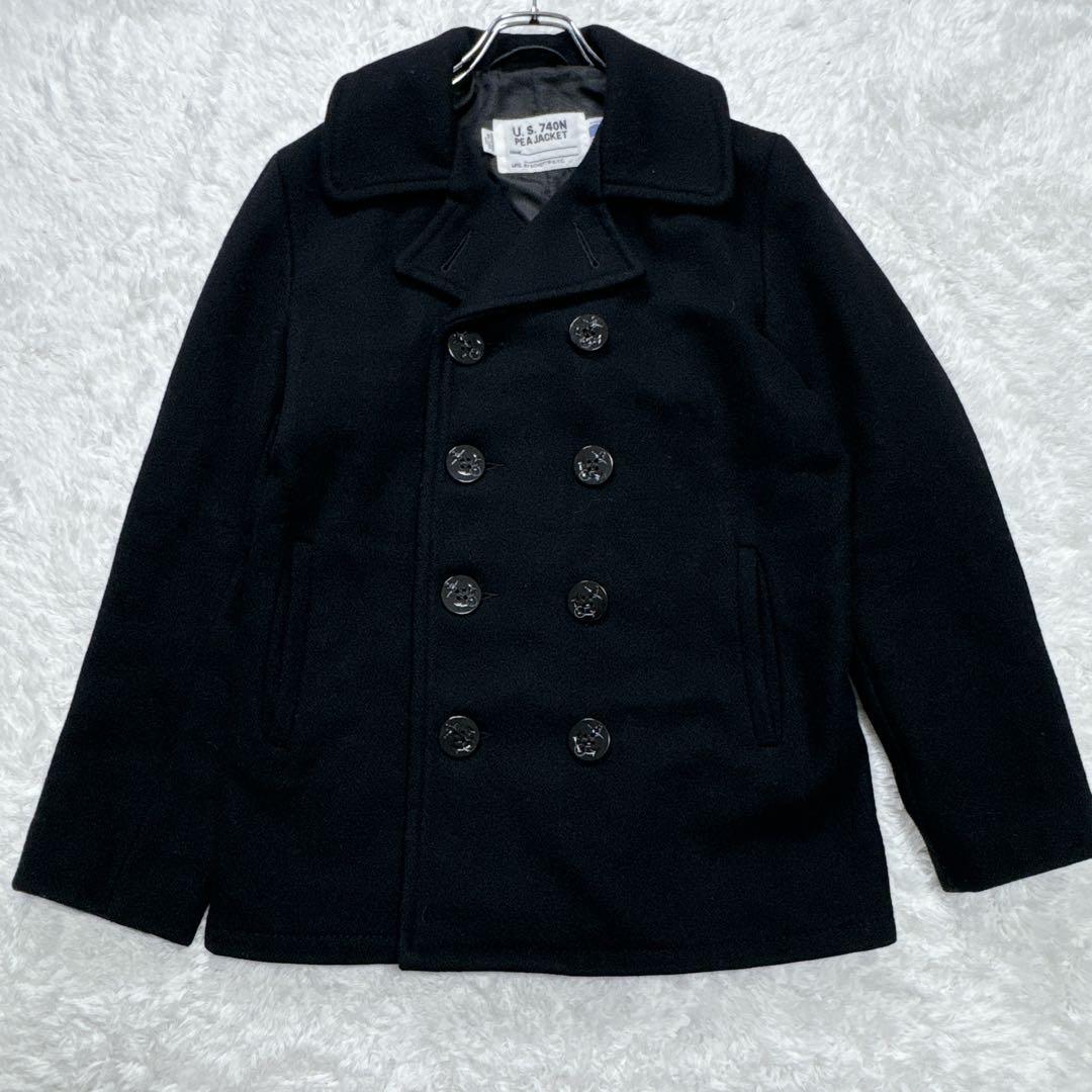 【入手困難】SCHOTT ショット ダブル ピーコート USA ウール 38